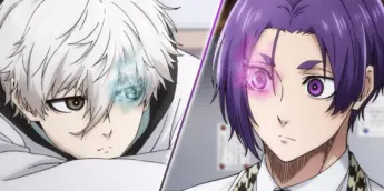 Seishiro Nagi e Reo Mikage em Blue Lock - O Filme: Episode Nagi