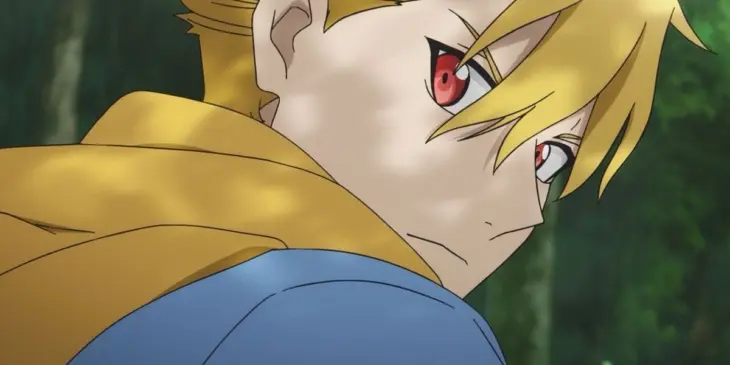 Yuru em cena do Episódio 2 de Daemons of the Shadow Realm