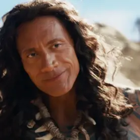 Dwayne Johnson no live-action de Moana