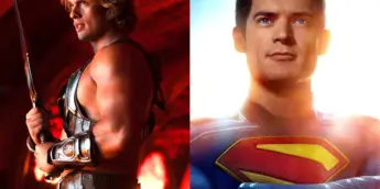 Nicholas Galitzine como He-Man e David Corenswet como Superman