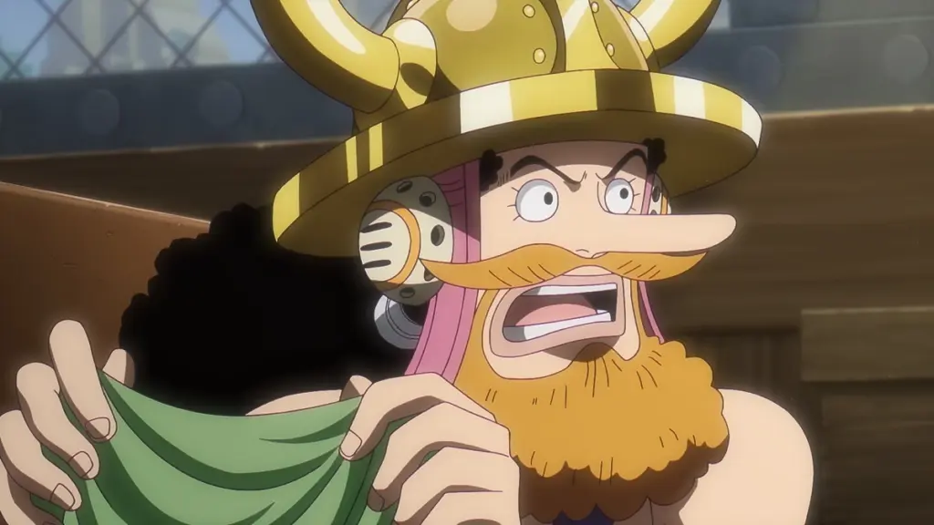 Usopp em cena do Episódio 1.158 de One Piece