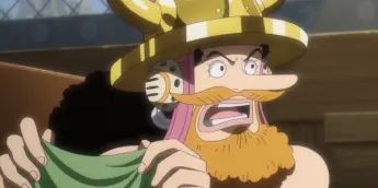 Usopp em cena do Episódio 1.158 de One Piece