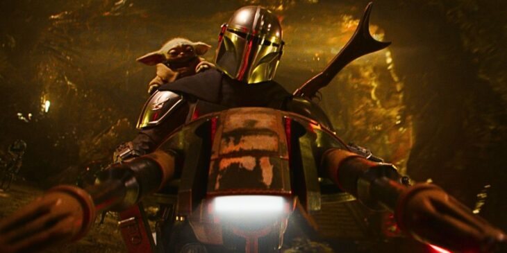 Din Djarin e Baby Yoda em aventura de O Mandaloriano e Grogu
