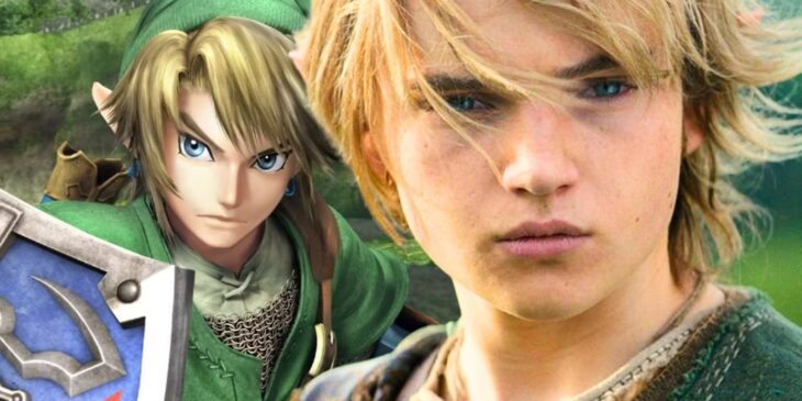 Link em filme de The Legend of Zelda