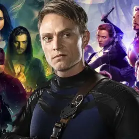 Mercenário de Wilson Bethel e equipes da Marvel Studios