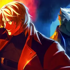 Dante e Vergil em pôster oficial da 2ª temporada de Devil May Cry