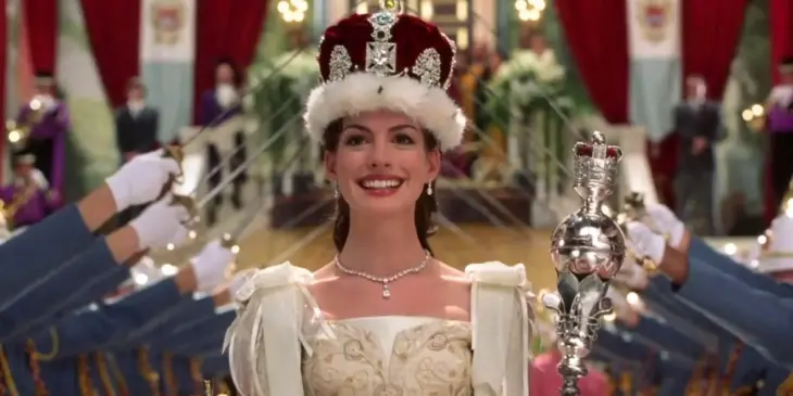 Anne Hathaway, de O Diário da Princesa 3
