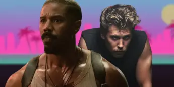 Michael B. Jordan e Austin Butler em Miami Vice