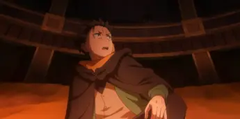 Subaru em cena do Episódio 69 de Re::ZERO -Starting Life in Another World-