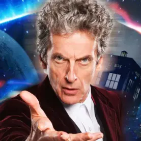 Peter Capaldi como o Doutor, de Doctor Who