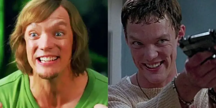 Matthew Lillard em Scooby-Doo e Pânico