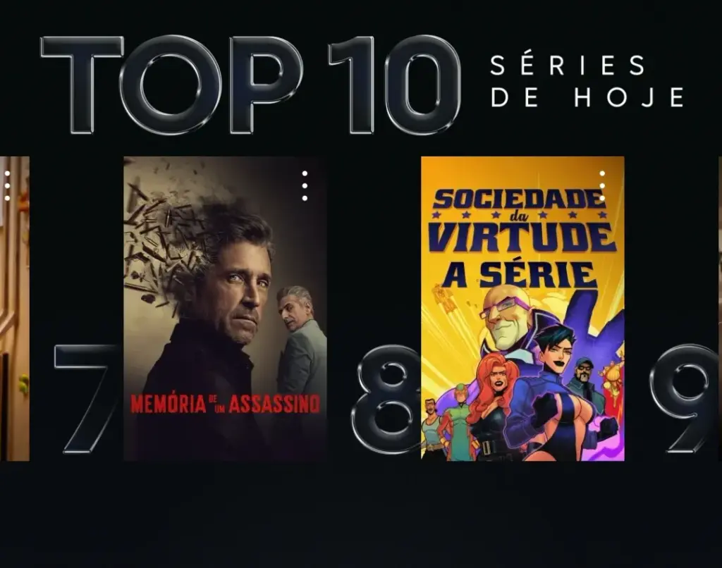 Sociedade da Virtude: A Série na oitava colocação do Top 10 de séries mais assistidas da HBO Max