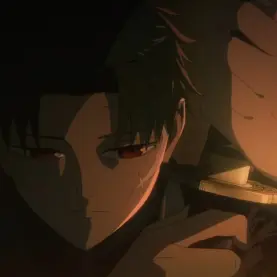 Chihiro em cena da adaptação em anime de Kagurabachi