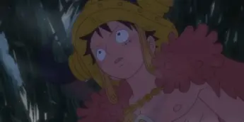Luffy em cena do Episódio 1.160 de One Piece