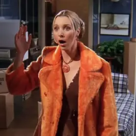 Lisa Kudrow como Phoebe na série Friends