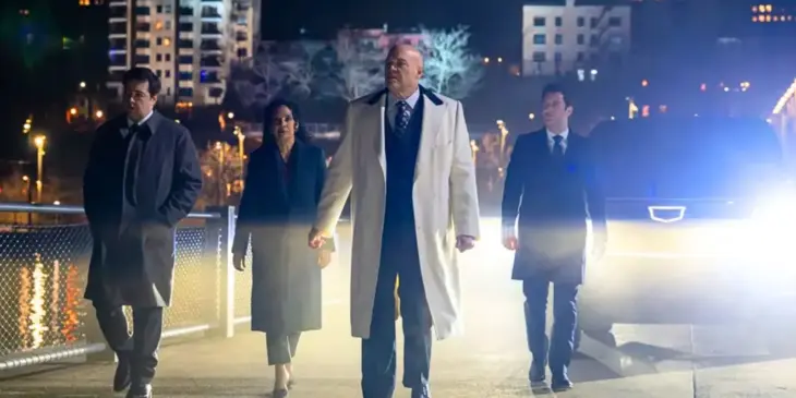 Cena final do episódio 7 da 2ª temporada de Demolidor Renascido