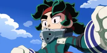 Deku Fang em colaboração de My Hero Academia com Brawl Stars