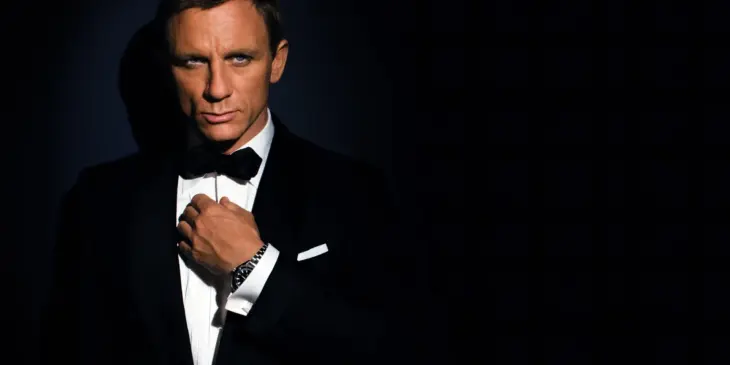 Daniel Craig como James Bond, o 007