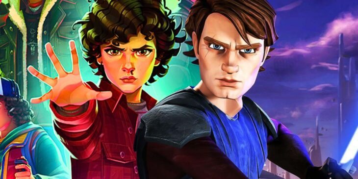 Stranger Things Histórias de 85 e Star Wars A Guerra dos Clones