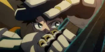 Deku em cena do episódio extra de My Hero Academia