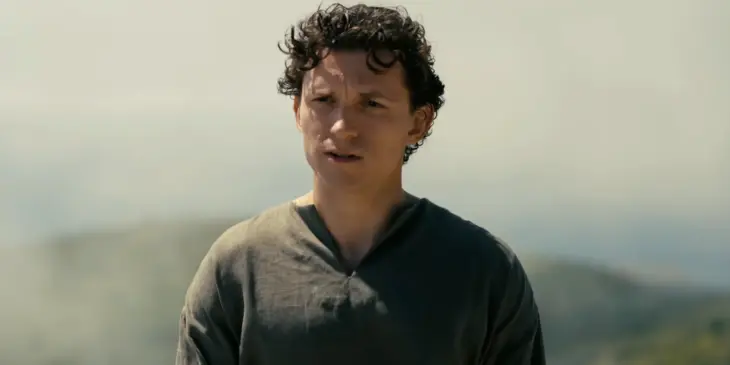 Tom Holland como Telêmaco em A Odisseia