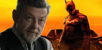 Andy Serkis como Alfred e Robert Pattinson como Batman