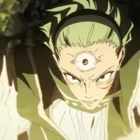 Maru em trailer do volume final de Jujutsu Kaisen Módulo animado pelo estúdio MAPPA
