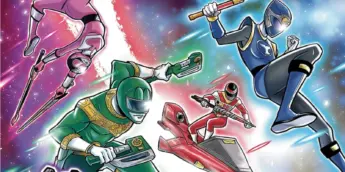 Power Rangers em crossover dos quadrinhos
