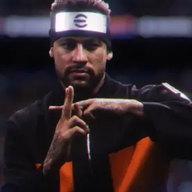 Neymar Jr. x Naruto x Uzumaki em colaboração de eFootball com Naruto Shippuden