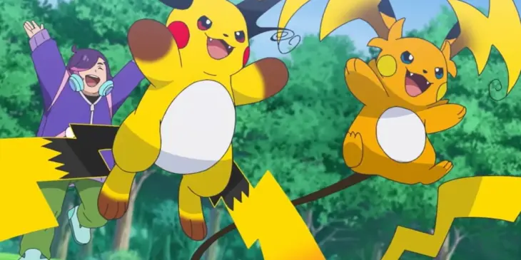 Mega Raichu X & Y em Pokémon: Horizontes