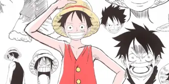 Design de Luffy em The One Piece