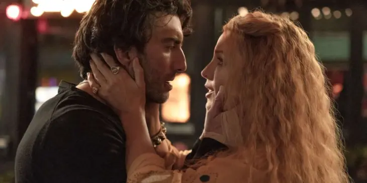Justin Baldoni e Blake Lively em É Assim Que Acaba