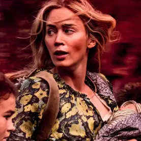 Emily Blunt em fuga em Um Lugar Silencioso