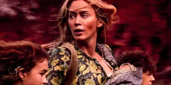 Emily Blunt em fuga em Um Lugar Silencioso