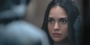 A atriz Melissa Barrera na franquia Pânico