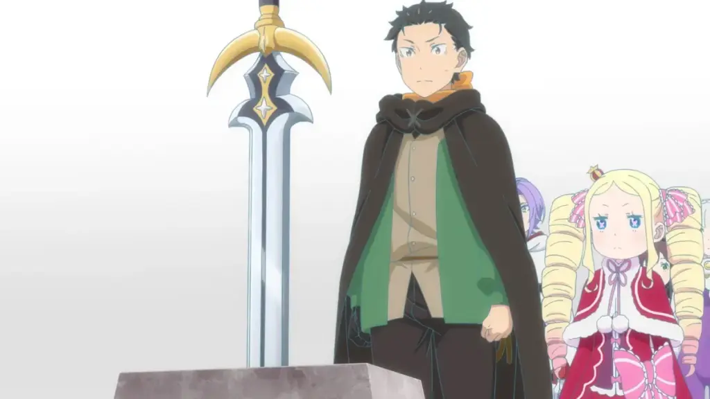 Subaru em cena do Episódio 71 de Re:ZERO