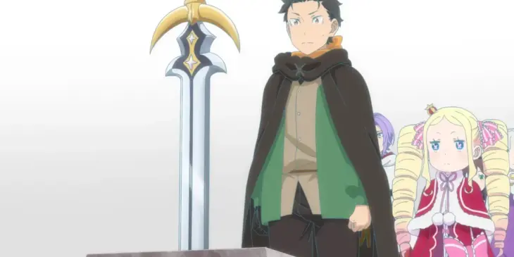 Subaru em cena do Episódio 71 de Re:ZERO