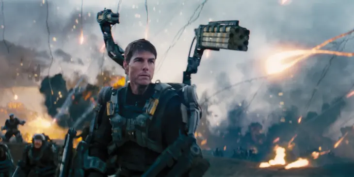 Tom Cruise em No Limite do Amanhã
