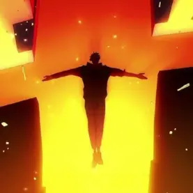 Pose de Ryomen Sukuna no Incidente de Shibuya