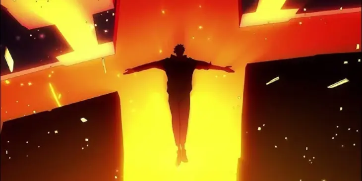 Pose de Ryomen Sukuna no Incidente de Shibuya