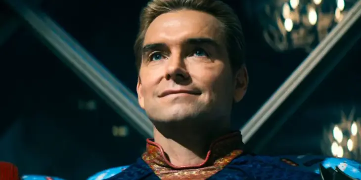 Antony Starr como Capitão Pátria na última temporada de The Boys