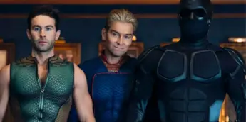 Profundo, Capitão Pátria e Black Noir em The Boys
