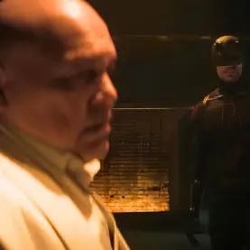 Rei do Crime e Matt Murdock em Demolidor Renascido