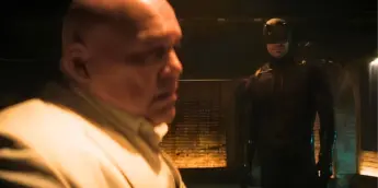 Rei do Crime e Matt Murdock em Demolidor Renascido