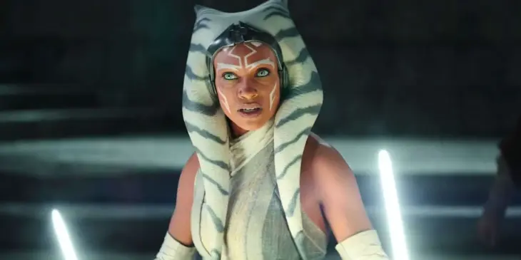 Rosario Dawson com visual final de Ahsoka