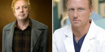 Arthur Weasley de Harry Potter e o ator Kevin McKidd na série Grey's Anatomy