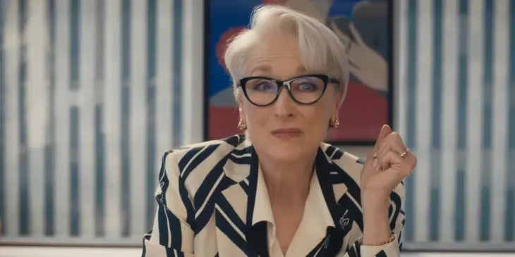 Meryl Streep em O Diabo Veste Prada 2