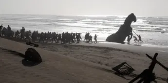 Cavalo de Troia em A Odisseia, de Christopher Nolan