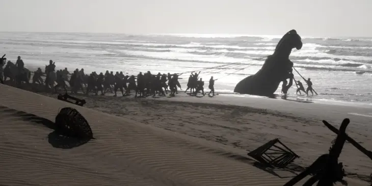 Cavalo de Troia em A Odisseia, de Christopher Nolan