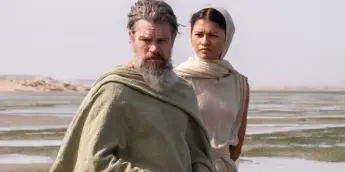 Matt Damon e Zendaya em A Odisseia, de Christopher Nolan
